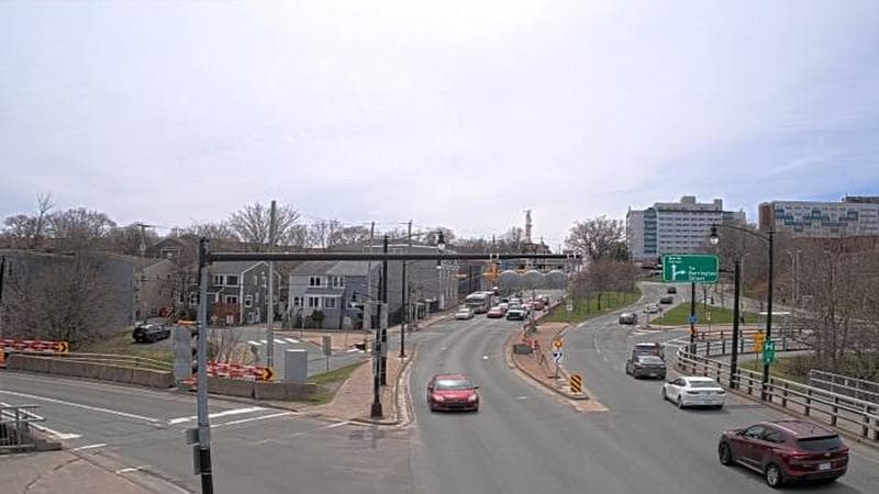 Mac Donald Bridge - Dartmouth bound