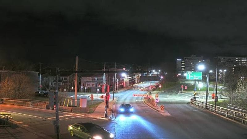 Mac Donald Bridge - Dartmouth bound