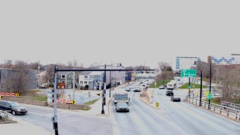 Mac Donald Bridge - Dartmouth bound