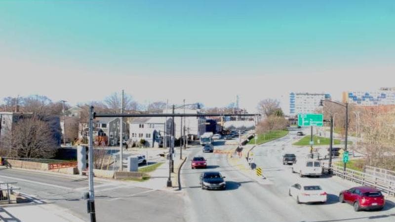 Mac Donald Bridge - Dartmouth bound