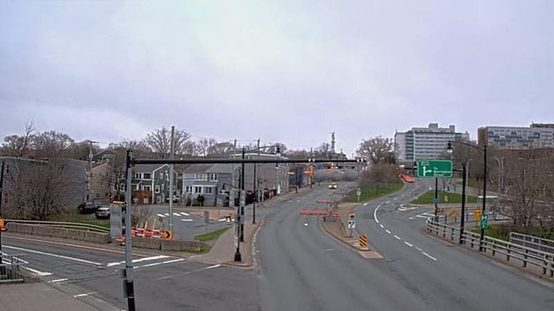 Mac Donald Bridge - Dartmouth bound