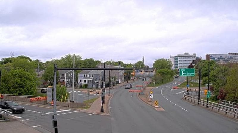 Mac Donald Bridge - Dartmouth bound