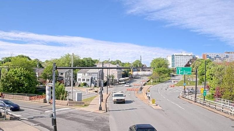Mac Donald Bridge - Dartmouth bound