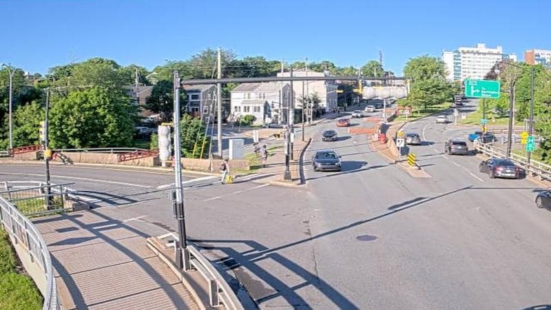 Mac Donald Bridge - Dartmouth bound