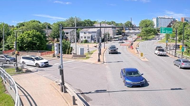 Mac Donald Bridge - Dartmouth bound