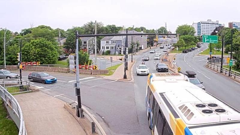 Mac Donald Bridge - Dartmouth bound