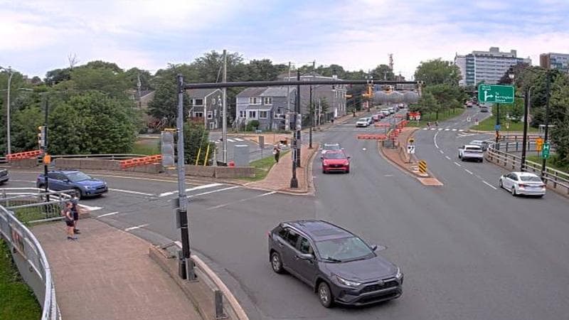 Mac Donald Bridge - Dartmouth bound