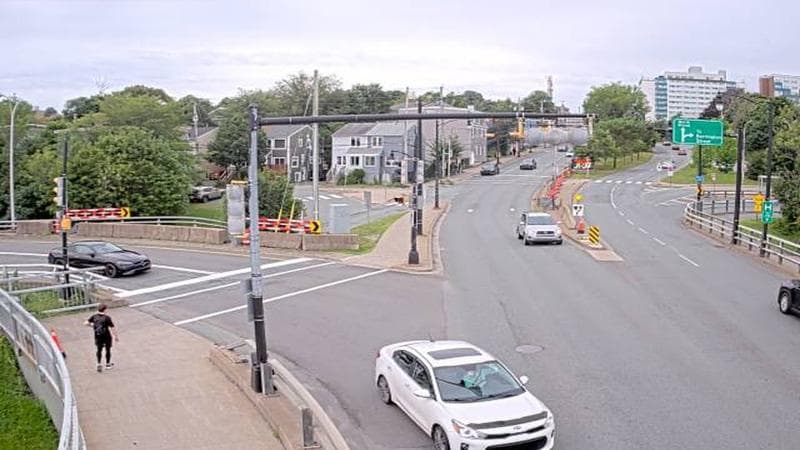Mac Donald Bridge - Dartmouth bound