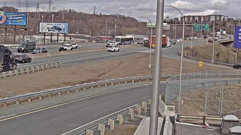 MacKay Bridge - Halifax bound