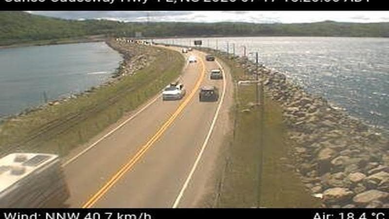 Canso Causeway - Highway 104 E