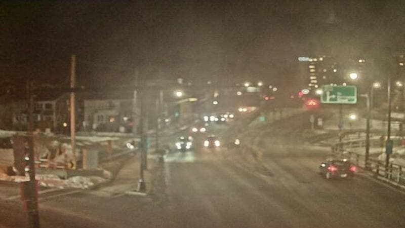 Mac Donald Bridge - Dartmouth bound