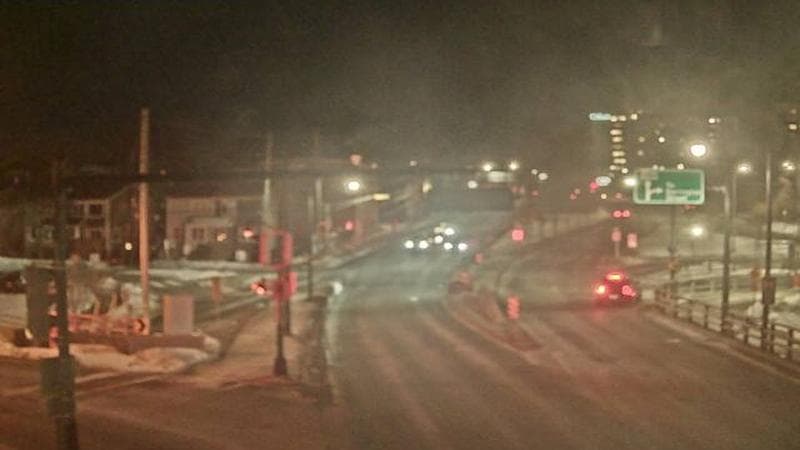 Mac Donald Bridge - Dartmouth bound