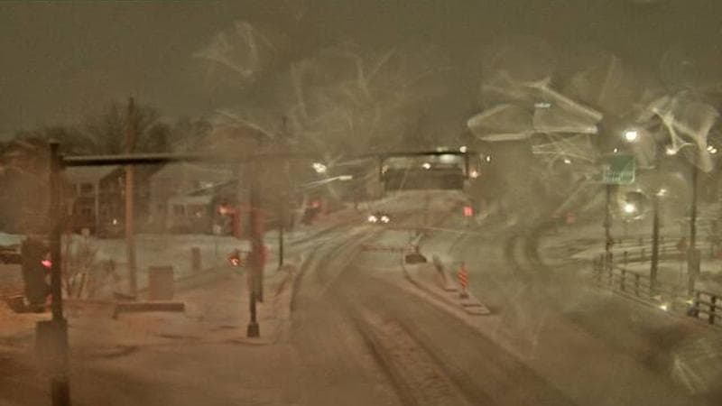 Mac Donald Bridge - Dartmouth bound