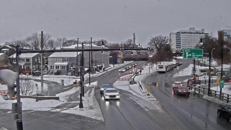 Mac Donald Bridge - Dartmouth bound