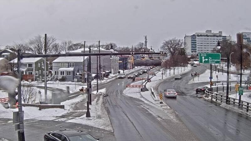 Mac Donald Bridge - Dartmouth bound