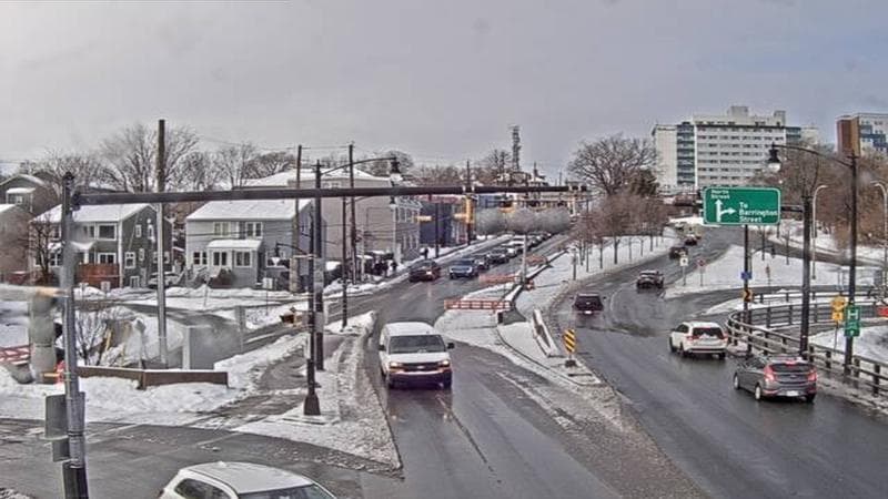 Mac Donald Bridge - Dartmouth bound