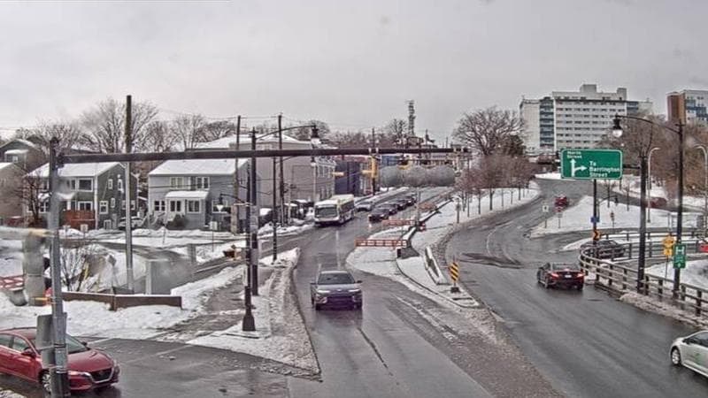 Mac Donald Bridge - Dartmouth bound