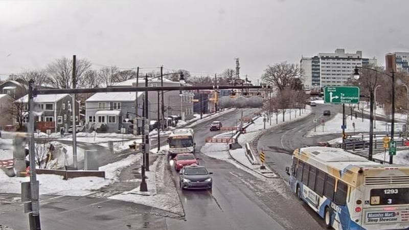 Mac Donald Bridge - Dartmouth bound