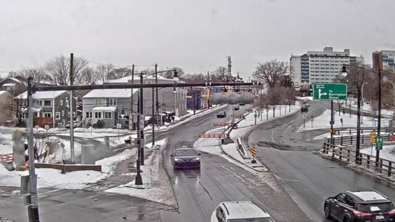 Mac Donald Bridge - Dartmouth bound
