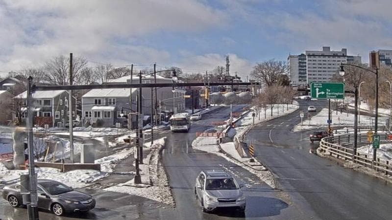 Mac Donald Bridge - Dartmouth bound