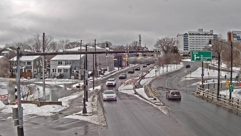 Mac Donald Bridge - Dartmouth bound