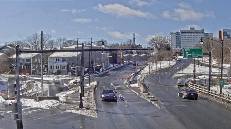 Mac Donald Bridge - Dartmouth bound