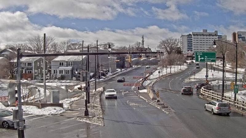 Mac Donald Bridge - Dartmouth bound