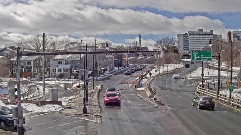 Mac Donald Bridge - Dartmouth bound