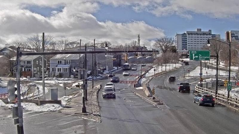 Mac Donald Bridge - Dartmouth bound