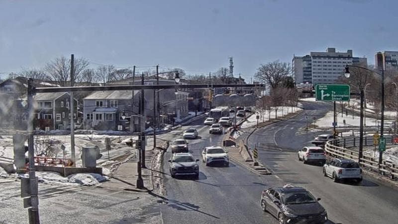 Mac Donald Bridge - Dartmouth bound