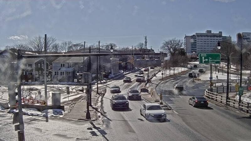 Mac Donald Bridge - Dartmouth bound