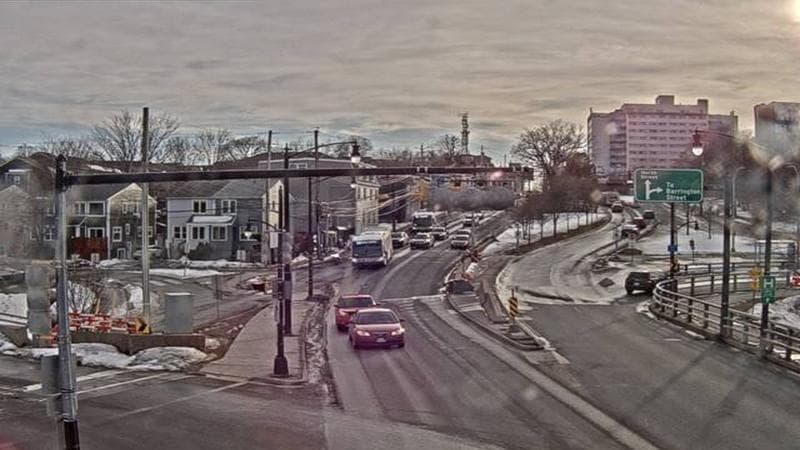 Mac Donald Bridge - Dartmouth bound