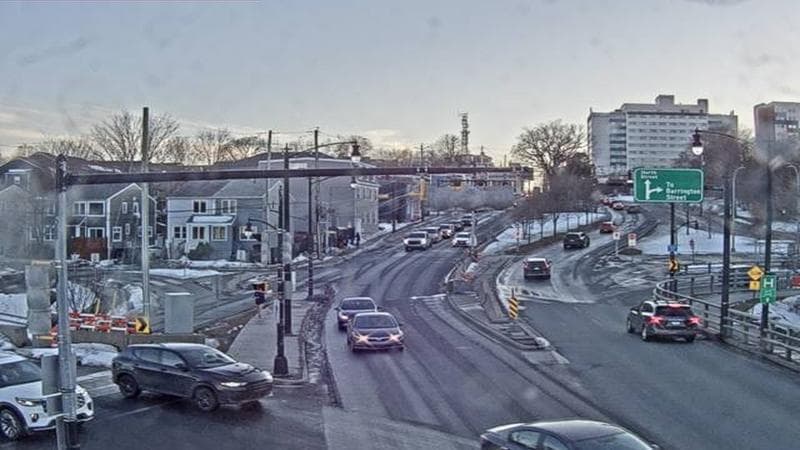 Mac Donald Bridge - Dartmouth bound