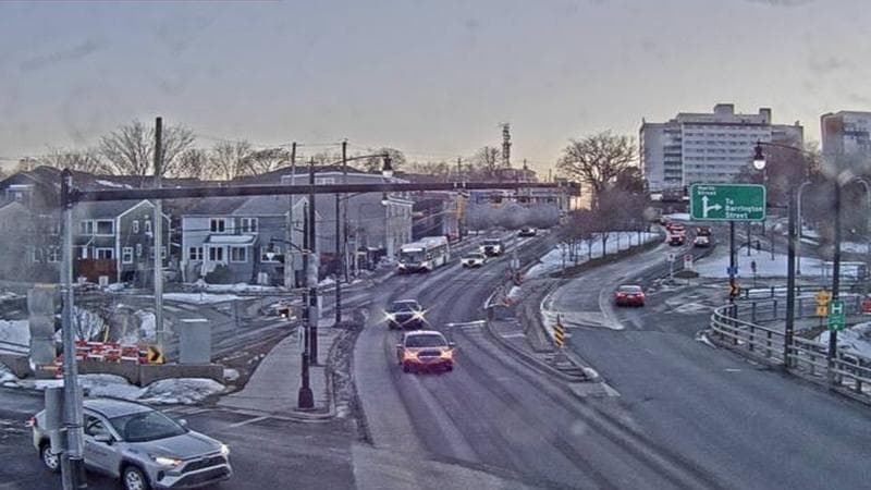 Mac Donald Bridge - Dartmouth bound