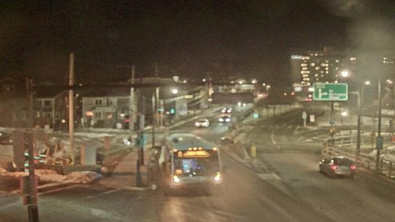 Mac Donald Bridge - Dartmouth bound