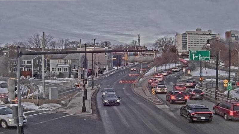Mac Donald Bridge - Dartmouth bound