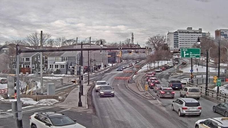 Mac Donald Bridge - Dartmouth bound