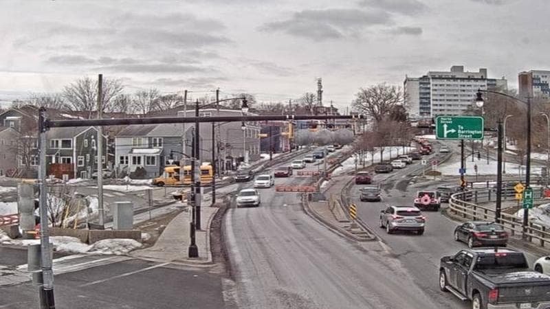 Mac Donald Bridge - Dartmouth bound
