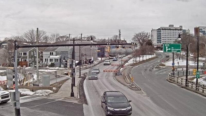 Mac Donald Bridge - Dartmouth bound