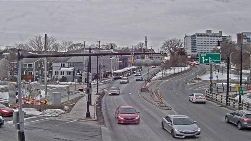 Mac Donald Bridge - Dartmouth bound