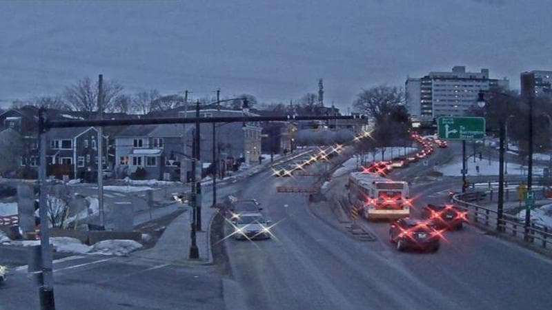 Mac Donald Bridge - Dartmouth bound