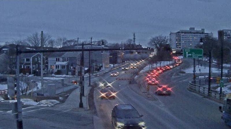 Mac Donald Bridge - Dartmouth bound