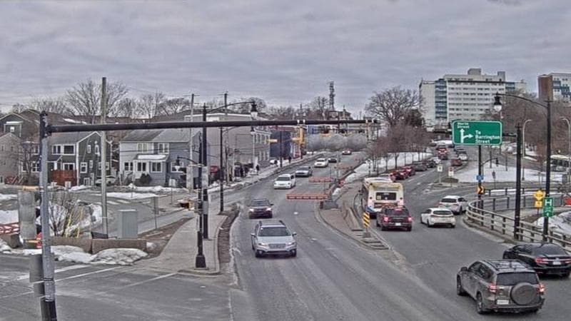Mac Donald Bridge - Dartmouth bound
