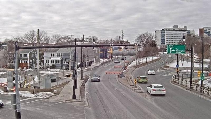 Mac Donald Bridge - Dartmouth bound