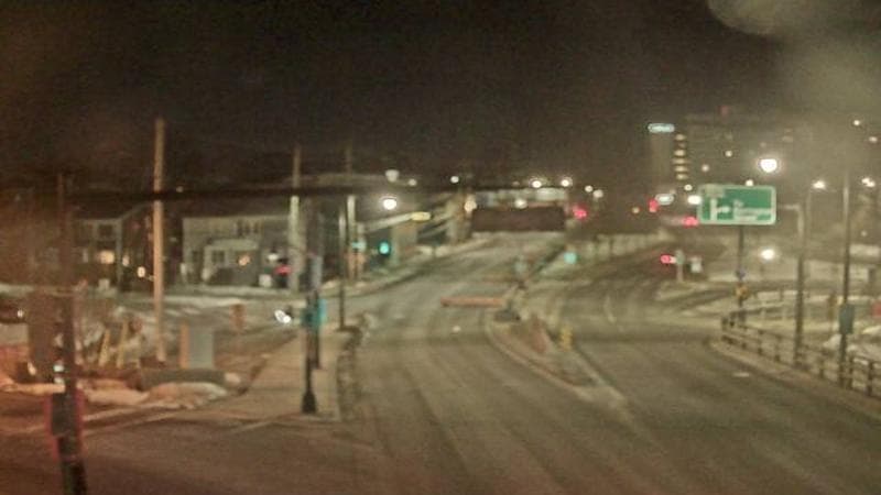 Mac Donald Bridge - Dartmouth bound