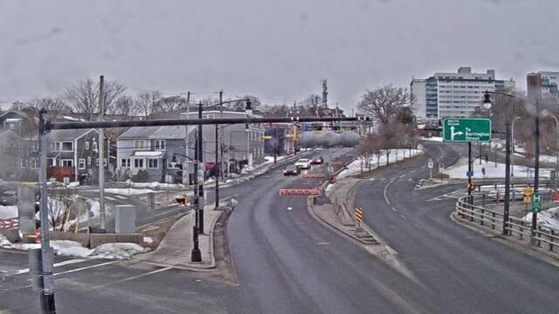 Mac Donald Bridge - Dartmouth bound