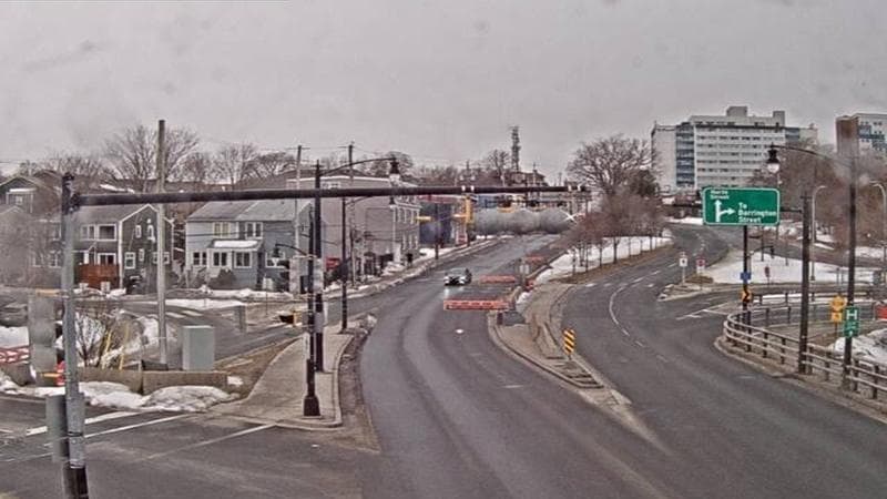 Mac Donald Bridge - Dartmouth bound