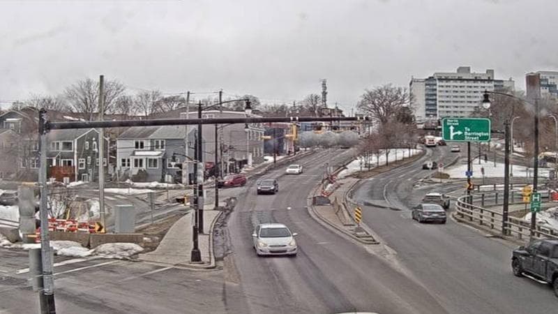 Mac Donald Bridge - Dartmouth bound