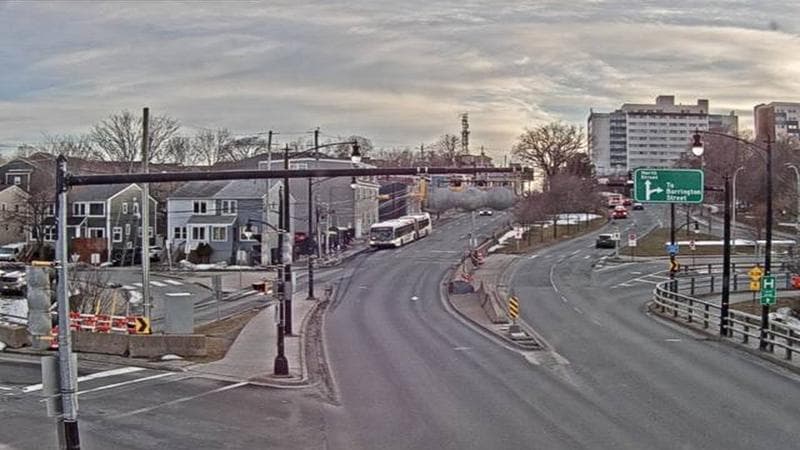 Mac Donald Bridge - Dartmouth bound