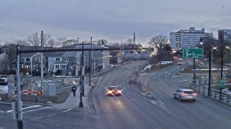 Mac Donald Bridge - Dartmouth bound